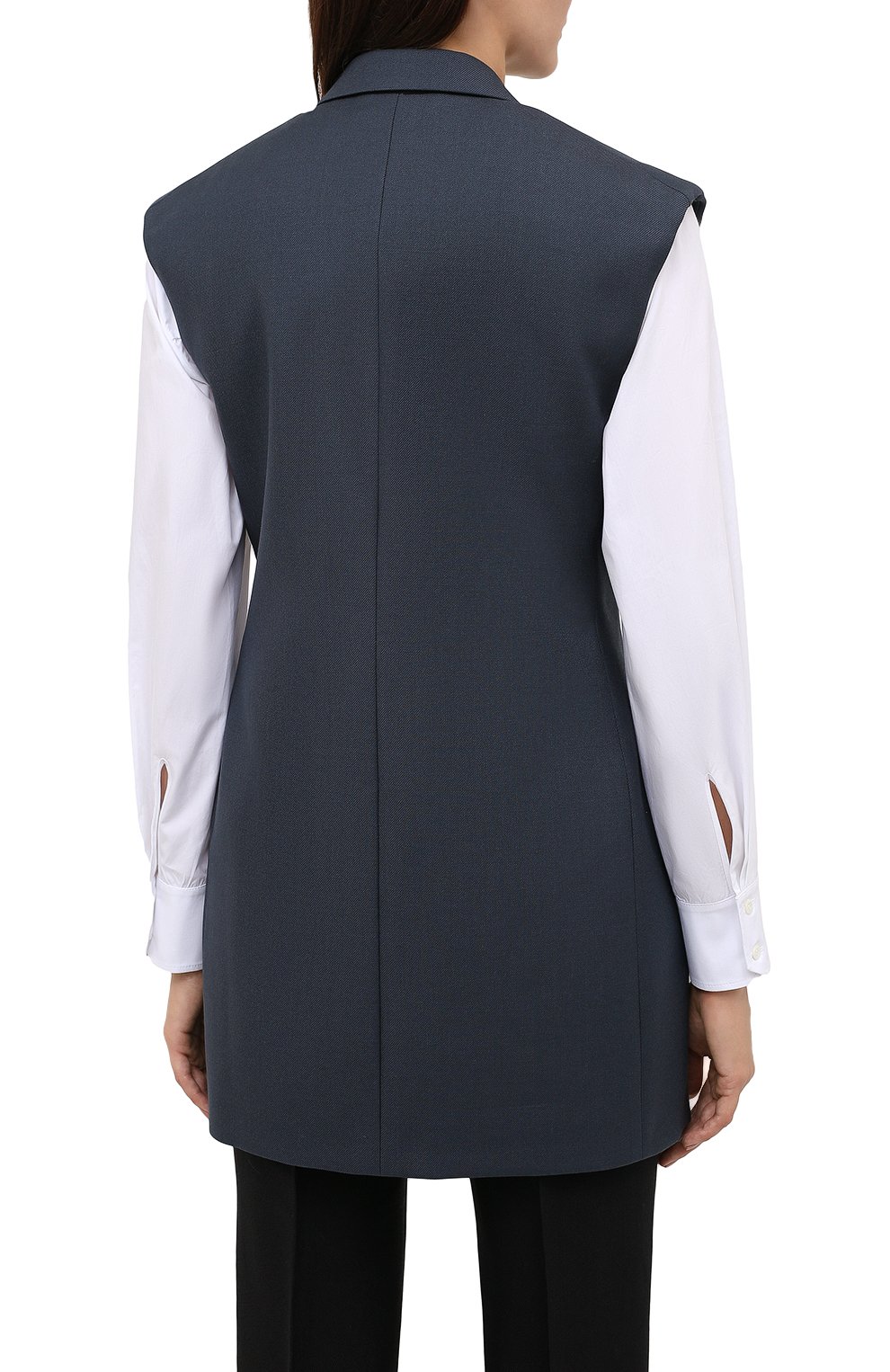 Шерстяной жилет JIL SANDER, арт. JSWR585010-WR201000, фото 4