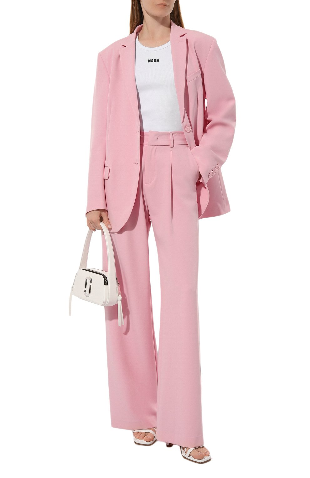 Хлопковая майка MSGM, арт. 3741MDT77/247794, фото 2