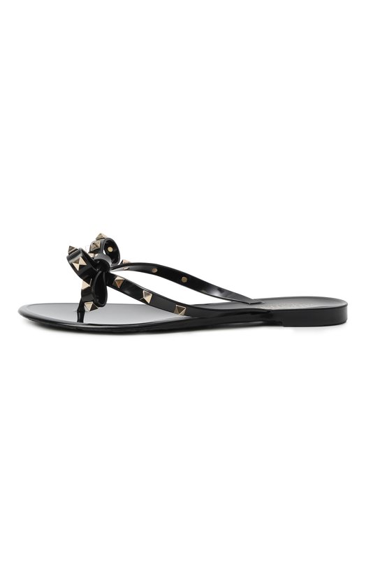 Шлепанцы Rockstud Valentino 7W2S0552/PVS Чёрный  7W2S0552/PVS Фото 4