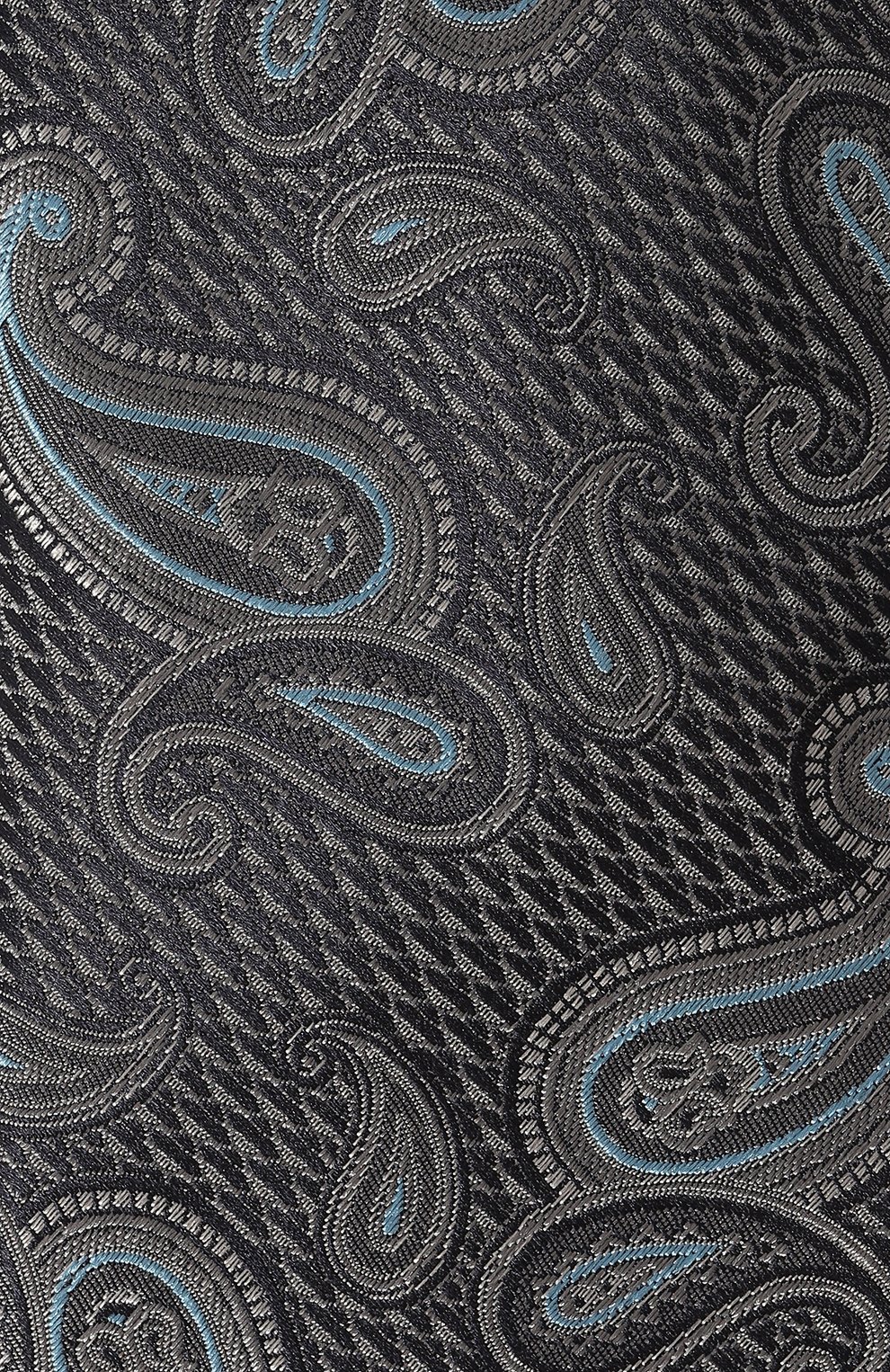 Шелковый галстук CANALI темно-серого цвета по цене 17600 руб., арт. 18/HJ03656, фото 4 Шелковый галстук CANALI, арт. 18/HJ03656, фото 4