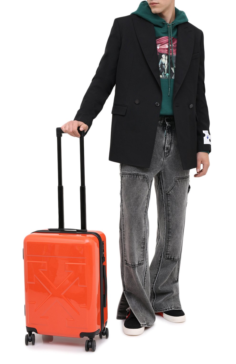 Дорожный чемодан OFF-WHITE, арт. 0MNG006E20MAT0012500, фото 2