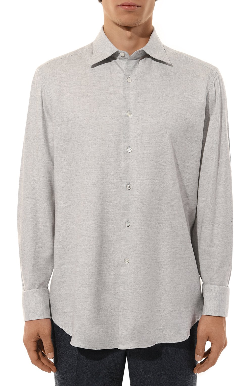 Рубашка из хлопка и лиоцелла STEFANO RICCI, арт. MC007592/BN2818, фото 3