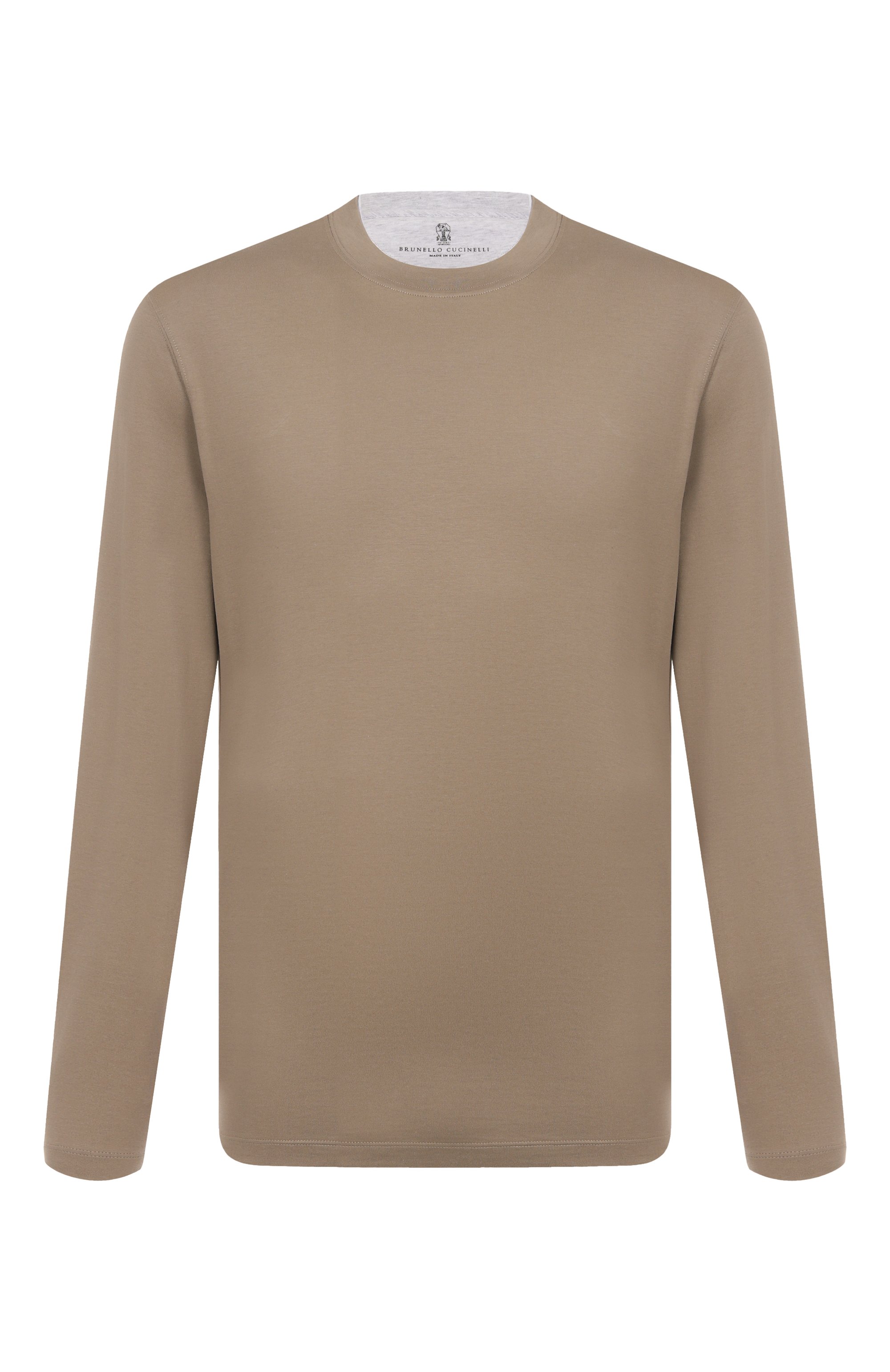 Хлопковый лонгслив BRUNELLO CUCINELLI, арт. M0B137433, фото 1