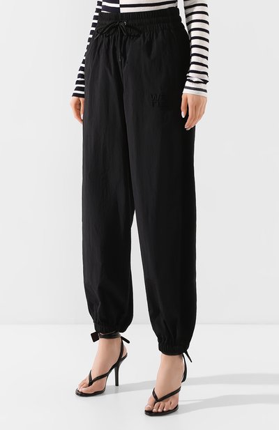 Брюки ALEXANDERWANG.T черного цвета по цене 44550 руб., арт. 4CC1204018, фото 3 Брюки ALEXANDERWANG.T, арт. 4CC1204018, фото 3