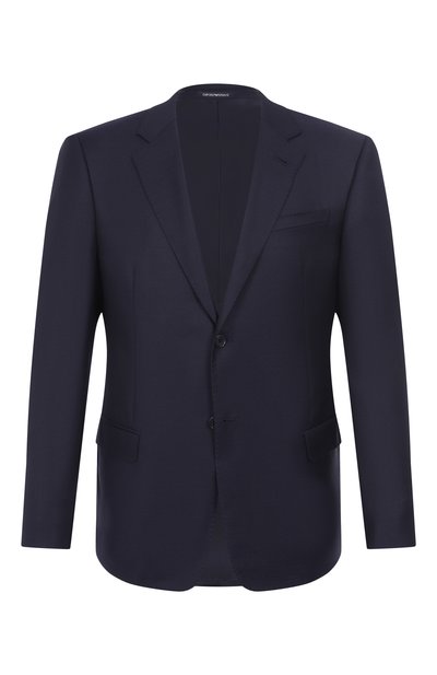 Мужской пиджак из шерсти и шелка EMPORIO ARMANI, арт. EM000697/TE13605