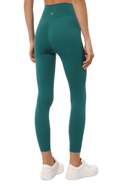 Легинсы DAILY REMINDER зеленого цвета по цене 11990 руб., арт. L019-GN, фото 4 Легинсы DAILY REMINDER, арт. L019-GN, фото 4