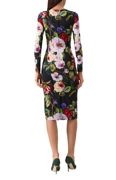 Шелковое платье DOLCE & GABBANA, арт. F6GAVT/FSA56, фото 4