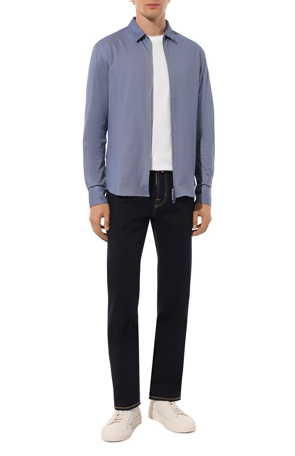 Хлопковая рубашка GIORGIO ARMANI, арт. GM000057/TE11929, фото 2