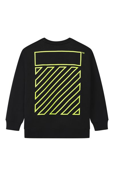 Хлопковый свитшот OFF-WHITE, арт. 0GBA001S26FLE003, фото 2