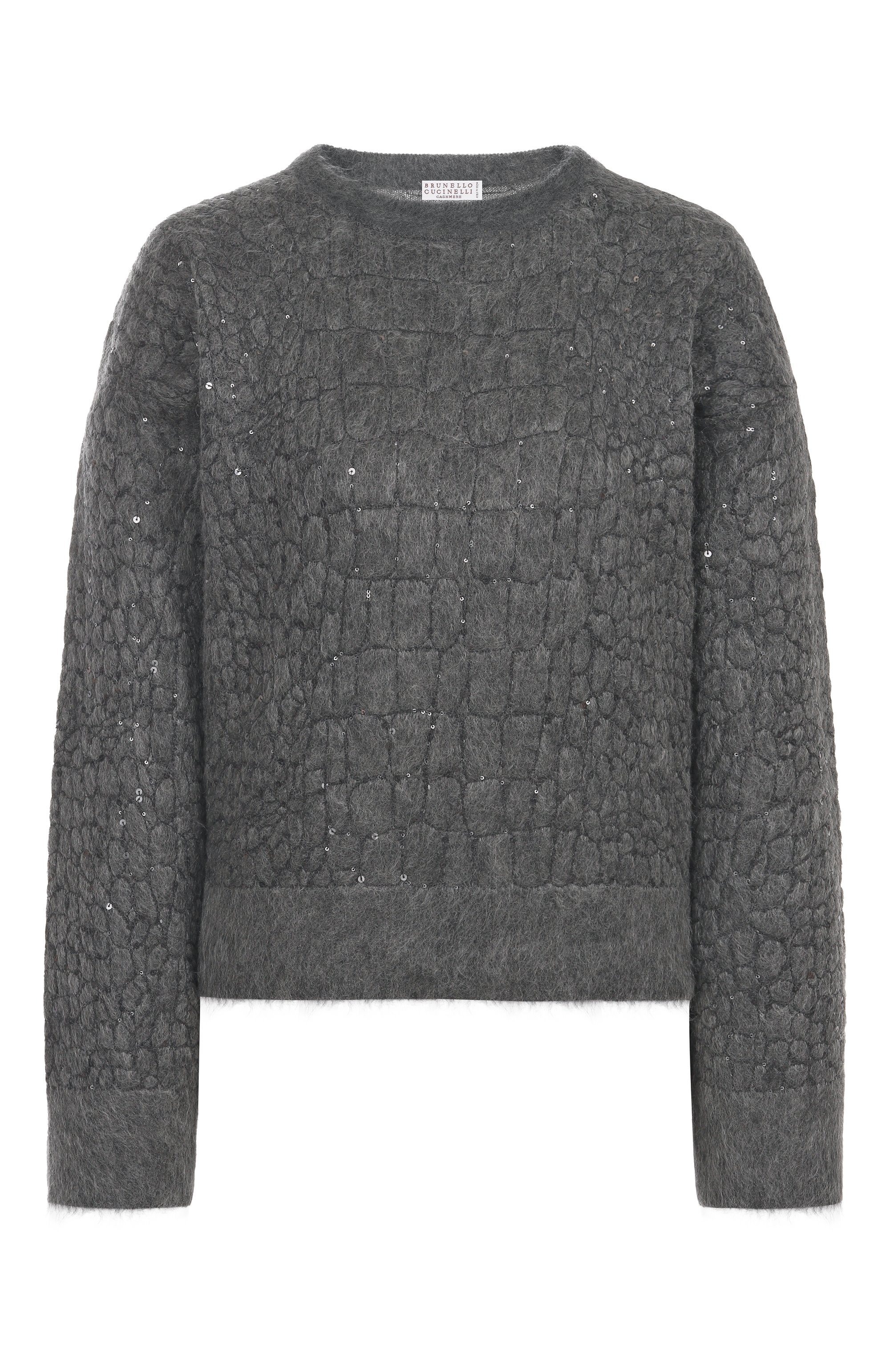 Свитер из шерсти и кашемира BRUNELLO CUCINELLI, арт. MBP240400P, фото 1