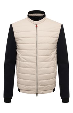 Мужская комбинированная куртка KITON разноцветного цвета, арт. UWH1826V0850C_SET | Фото 1 (Длина (верхняя одежда): Короткие; Материал внешний: Хлопок, Синтетический материал; Рукава: Длинные; Стили: Кэжуэл; Кросс-КТ: Ветровки, Легкие)