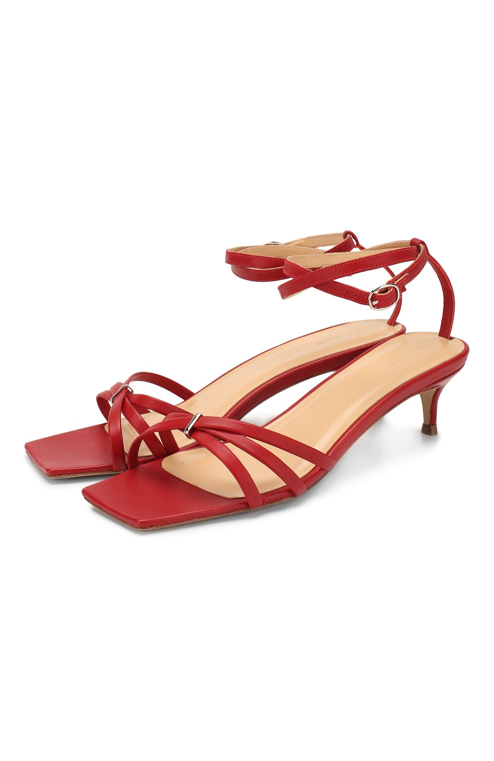 Кожаные босоножки BY FAR, арт. 20CRKAISRDL, фото 1
