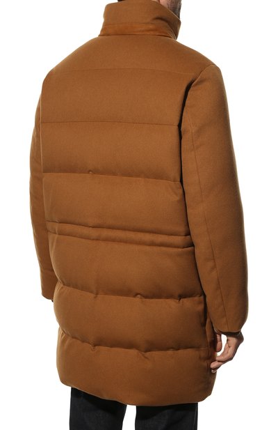 Пуховик из шерсти викуньи LORO PIANA коричневого цвета по цене 2510000 руб., арт. FAL8308/VVIC, фото 4 Пуховик из шерсти викуньи LORO PIANA, арт. FAL8308/VVIC, фото 4