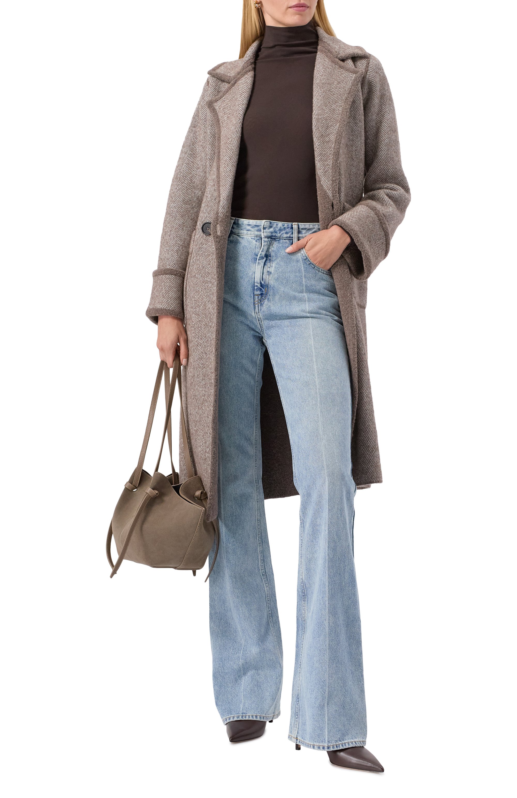 Водолазка D.EXTERIOR коричневого цвета по цене 19950 руб., арт. 61821, фото 2 Водолазка D.EXTERIOR, арт. 61821, фото 2