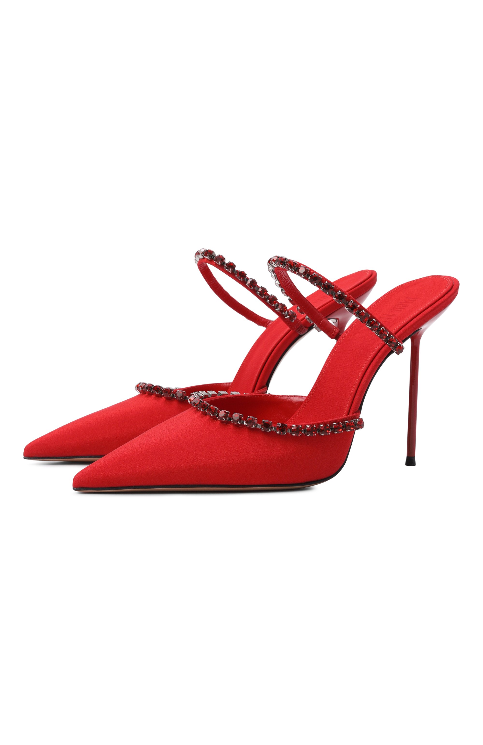 Атласные мюли lidia mary jane 105 PARIS TEXAS, арт. PX1820/XCPCE, фото 1