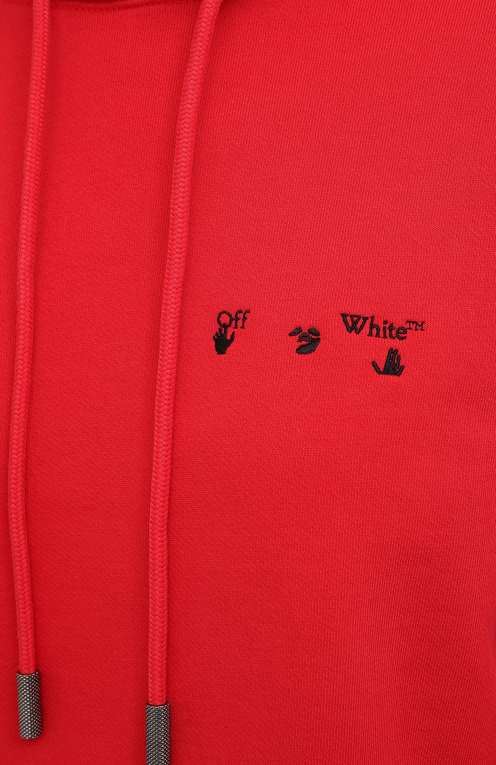 Хлопковое худи OFF-WHITE, арт. 0WBB035R21JER004, фото 5