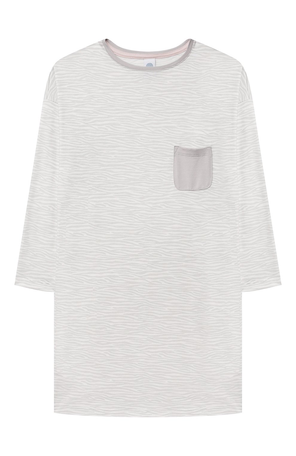 Хлопковая сорочка SANETTA серого цвета по цене 5335 руб., арт. 245110, фото 1 Хлопковая сорочка SANETTA, арт. 245110, фото 1