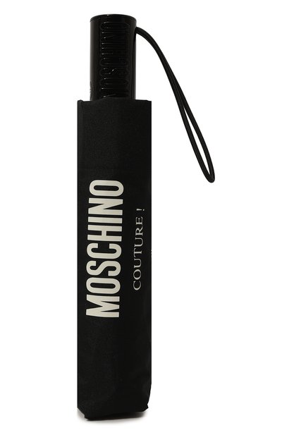 Складной зонт MOSCHINO черного цвета по цене 7810 руб., арт. 8870-0PENCL0SEA, фото 4 Складной зонт MOSCHINO, арт. 8870-0PENCL0SEA, фото 4