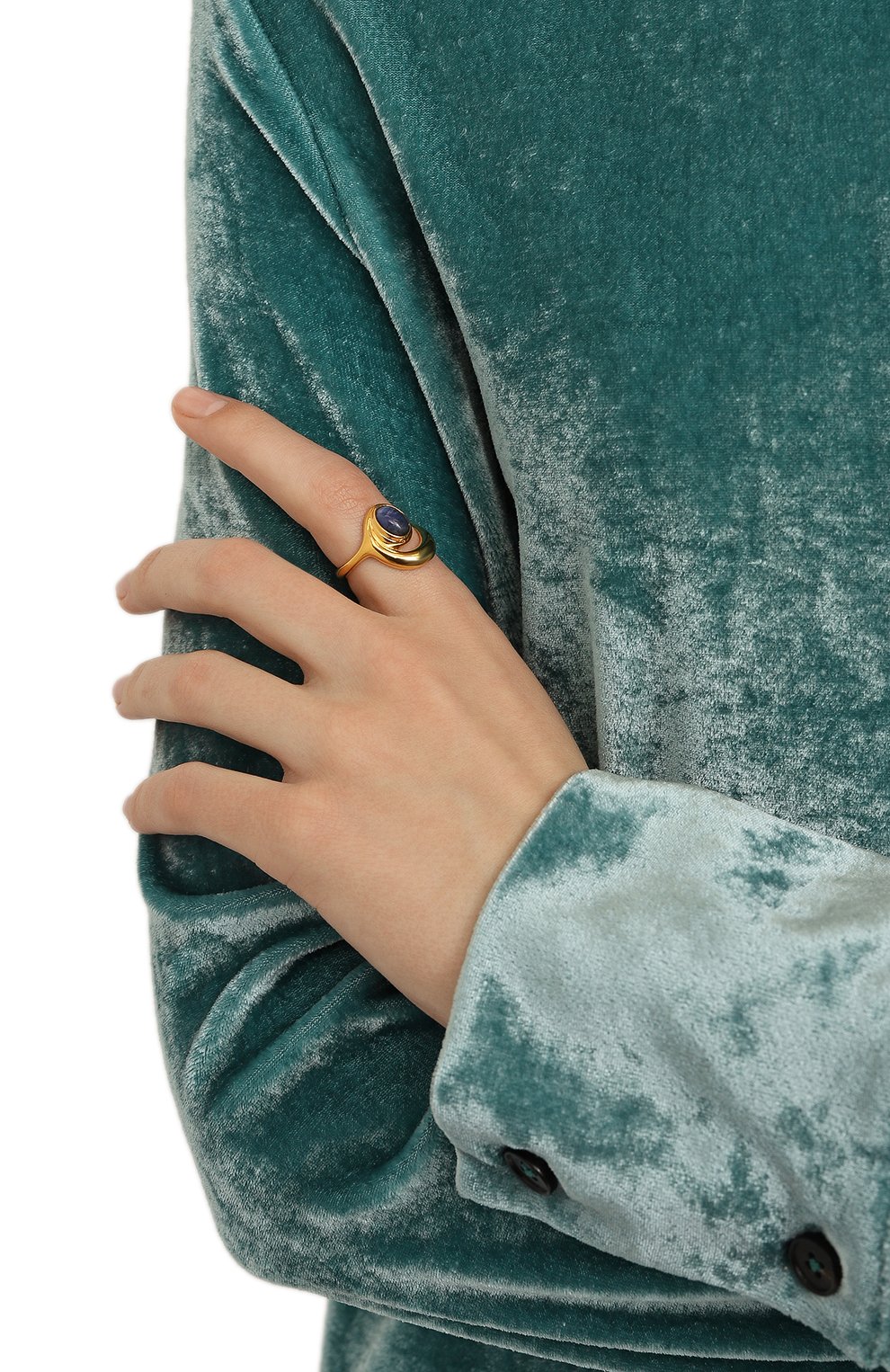 Кольцо agata COPINE JEWELRY, арт. AGATABLUE, фото 2