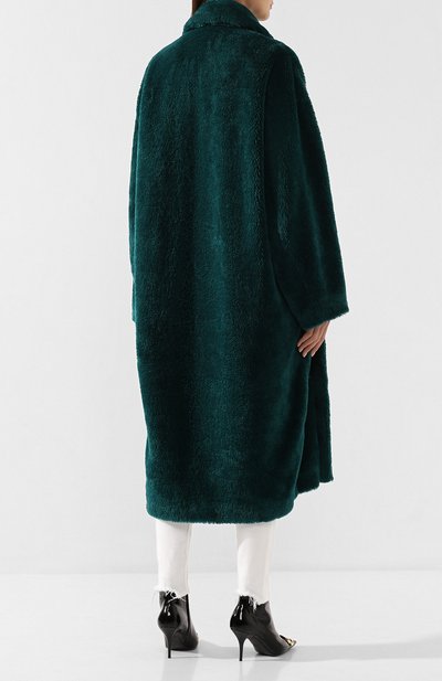 Пальто BALENCIAGA зеленого цвета по цене 209500 руб., арт. 583811/TFQ03, фото 4 Пальто BALENCIAGA, арт. 583811/TFQ03, фото 4
