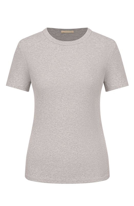 Футболка из хлопка и шелка 12 STOREEZ 137372 Серый 137372