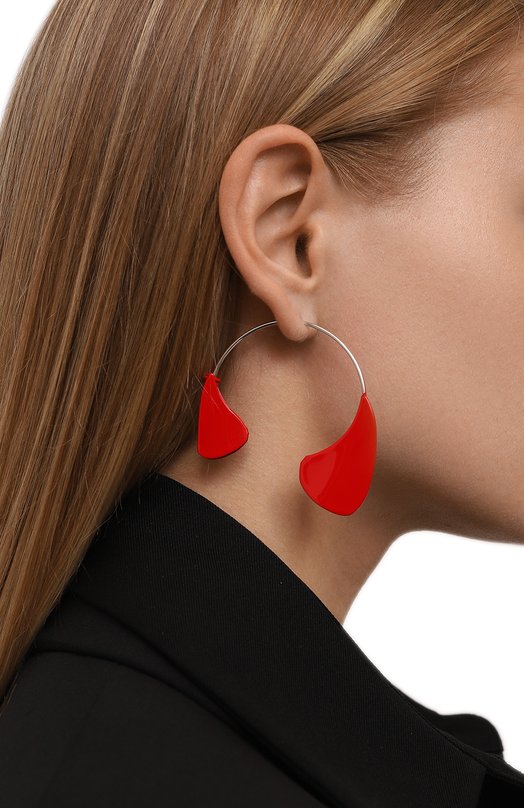 Серьги Jil Sander J11VG0085 P4880 Красный  J11VG0085 P4880 Фото 2
