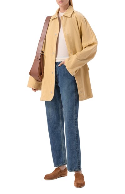 Замшевые лоферы JIL SANDER, арт. J15ZJ0034/P7590, фото 3