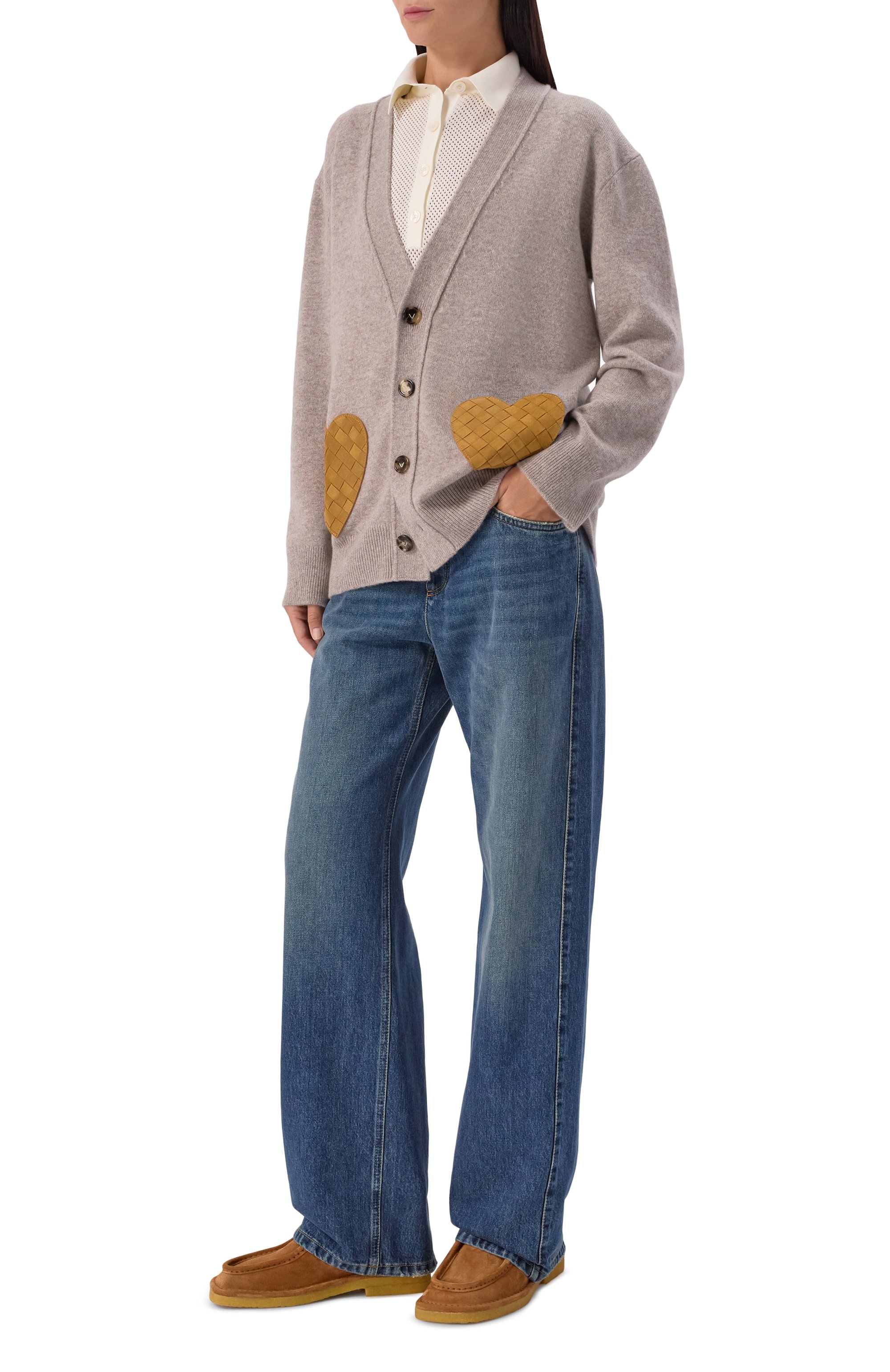 Замшевые дезерты daddy BOTTEGA VENETA, арт. 838361/V4QN0, фото 3