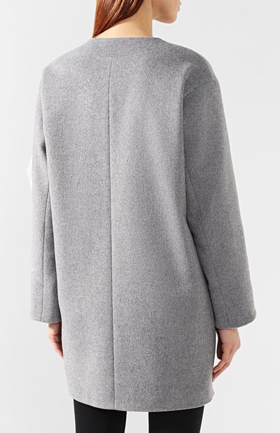 Пальто из смеси шерсти и кашемира SEVEN LAB, арт. CFW17-007grey, фото 4