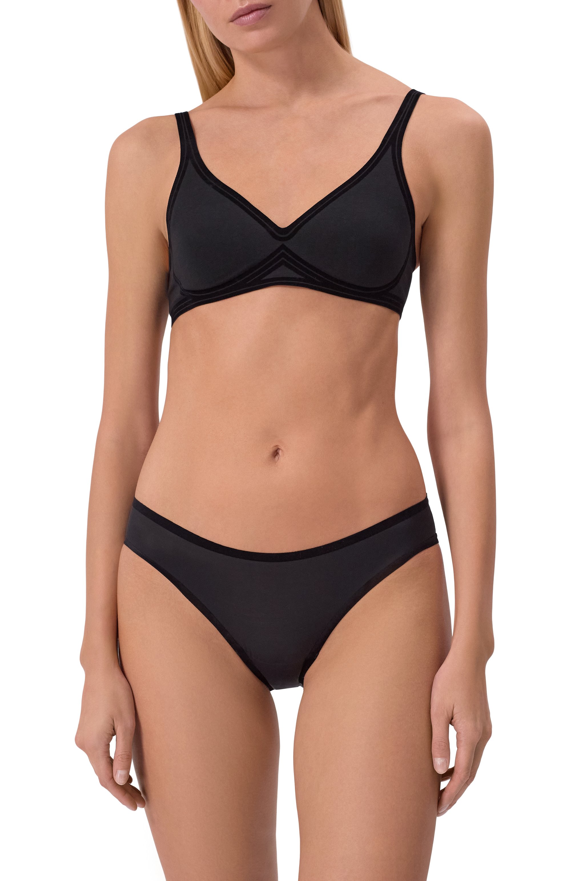 Хлопковый бюстгальтер-бралетт WOLFORD, арт. 4W1021, фото 2