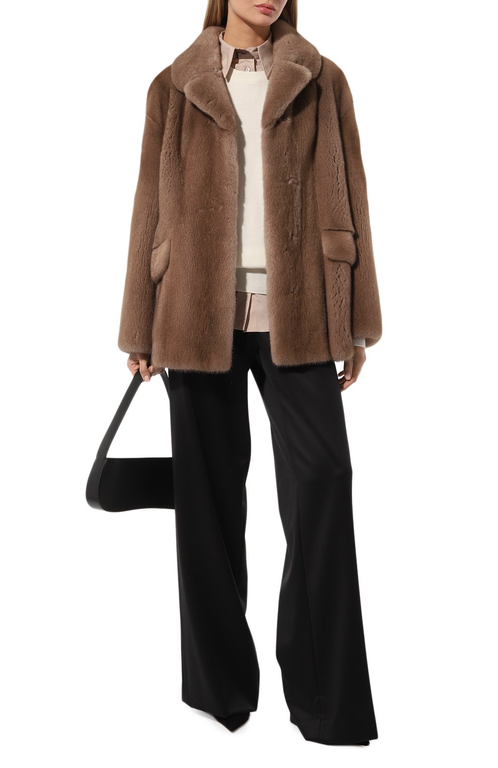 Шуба из меха норки VICTORIA KUSENKOVA, арт. 761900033634, фото 2