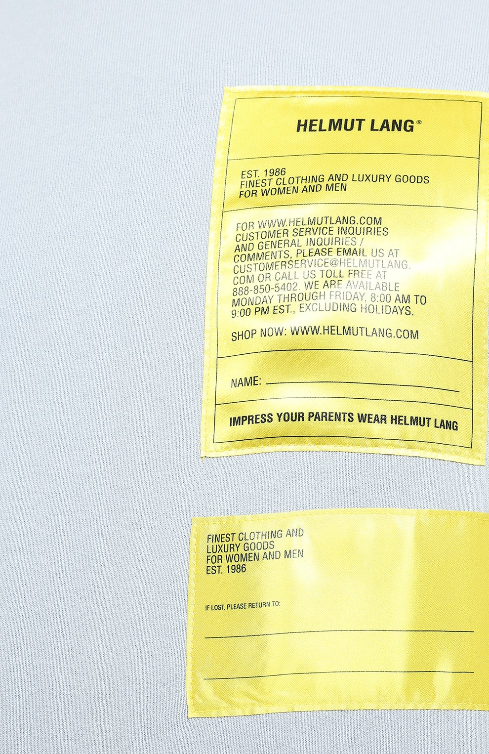 Хлопковый свитшот HELMUT LANG, арт. K04DM507, фото 5