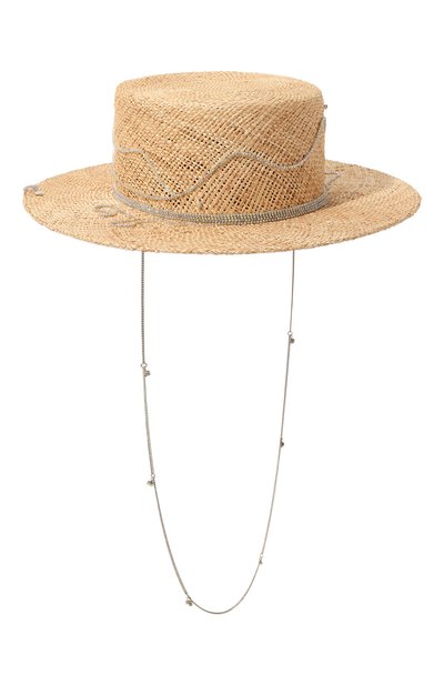 Соломенная шляпа kanotie shine bright lik COCOSHNICK HEADDRESS, арт. kanotieshinebright, фото 1