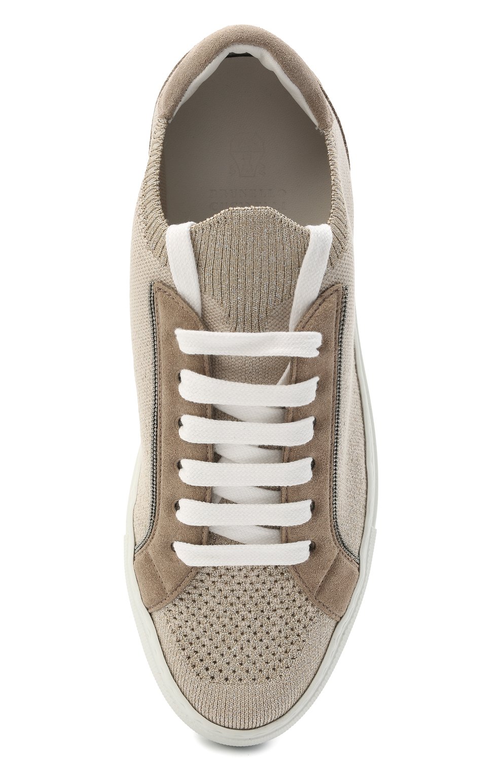 Текстильные кеды BRUNELLO CUCINELLI, арт. MZ34G1335, фото 5