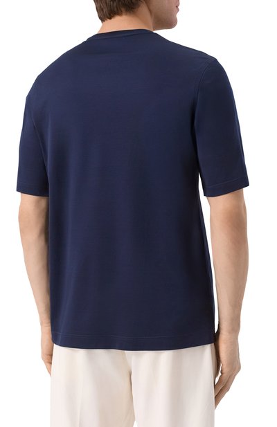 Хлопковая футболка ZILLI, арт. TSR03IM0100VSNAK0, фото 4