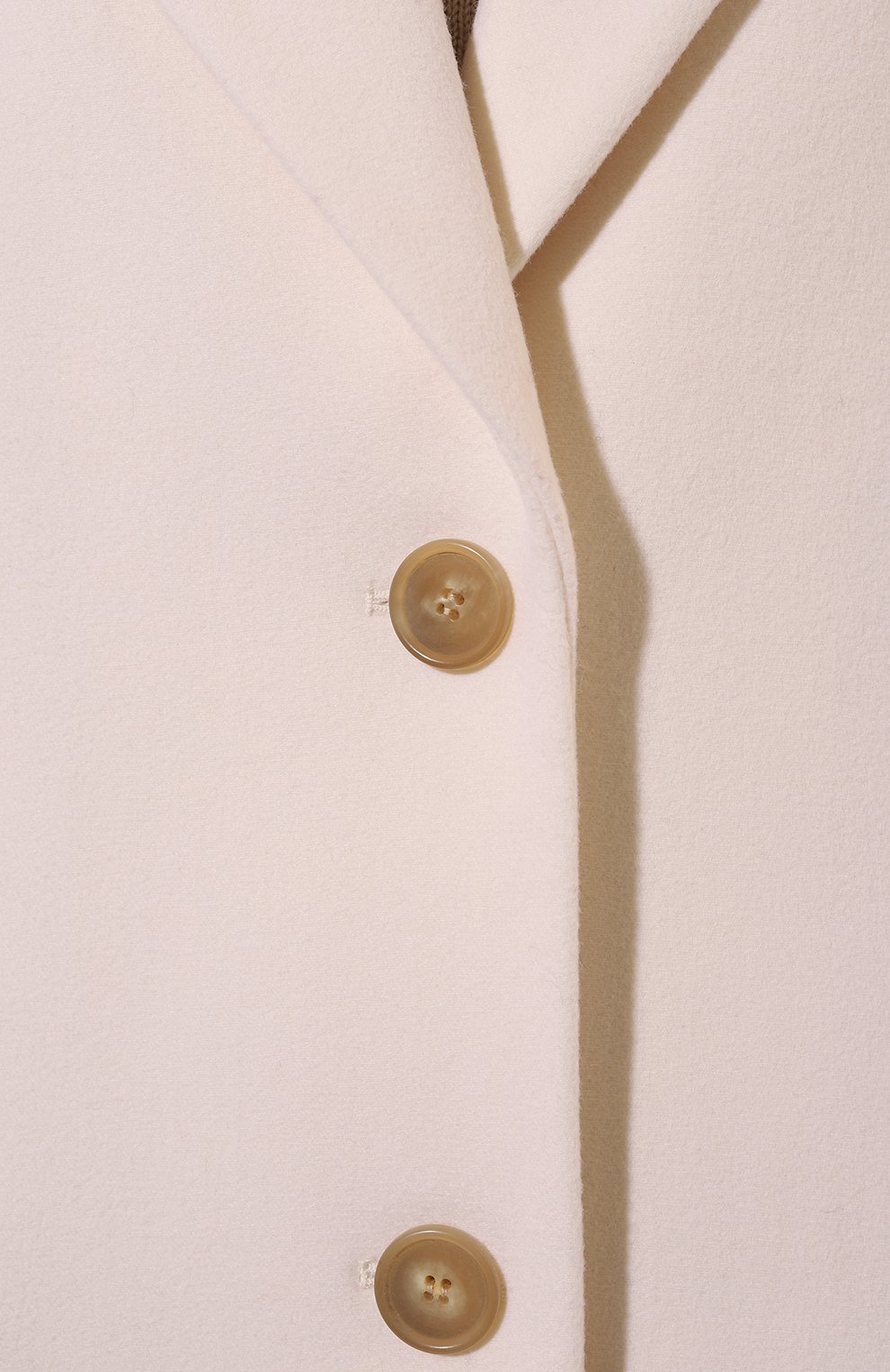 Шерстяное полупальто SASHAVERSE молочного цвета по цене 194400 руб., арт. CT013/CLM/1408.101/W25, фото 5 Шерстяное полупальто SASHAVERSE, арт. CT013/CLM/1408.101/W25, фото 5