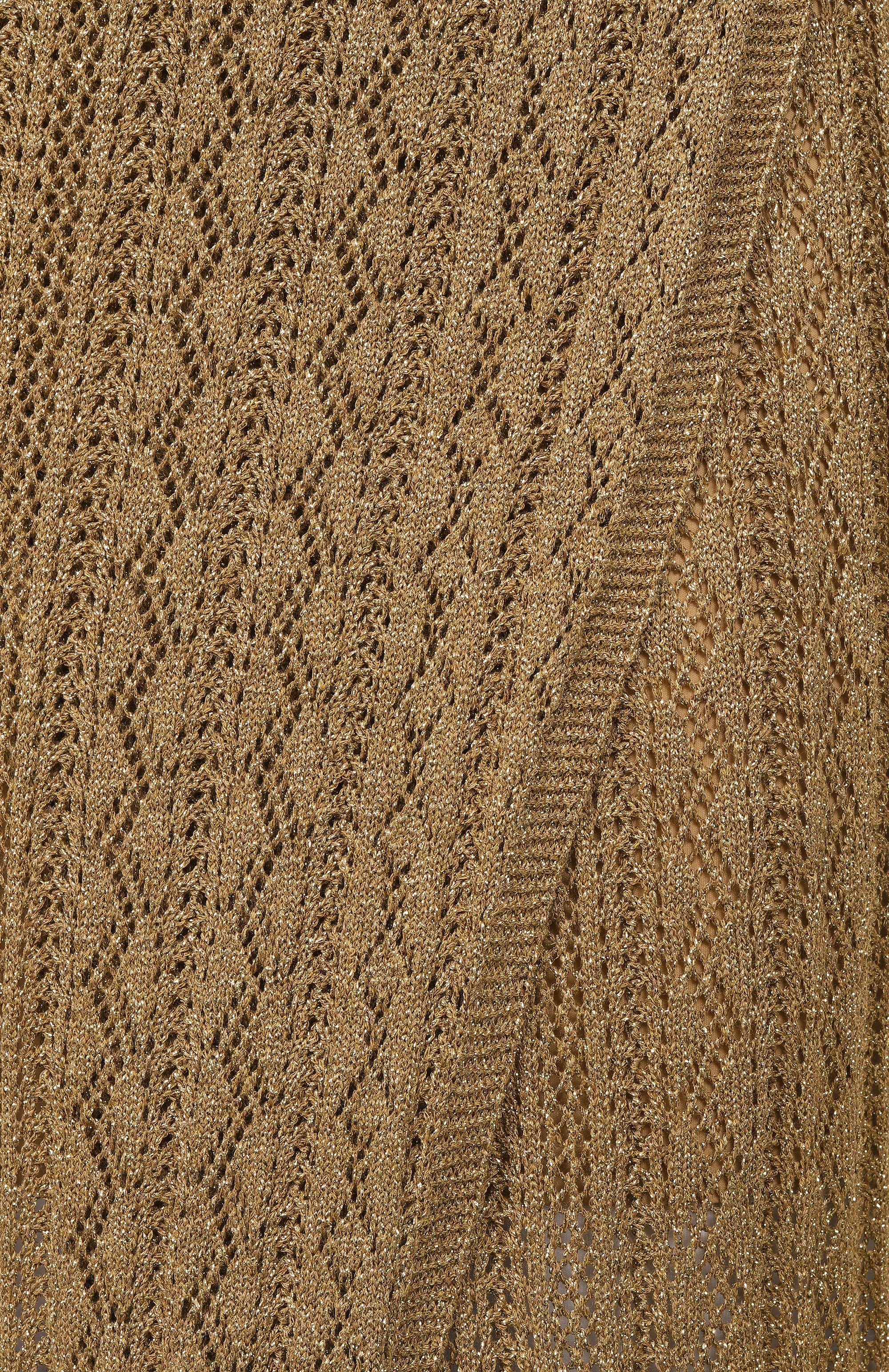 Юбка из вискозы TWINSET золотого цвета по цене 36600 руб., арт. 251TT3192, фото 6 Юбка из вискозы TWINSET, арт. 251TT3192, фото 6