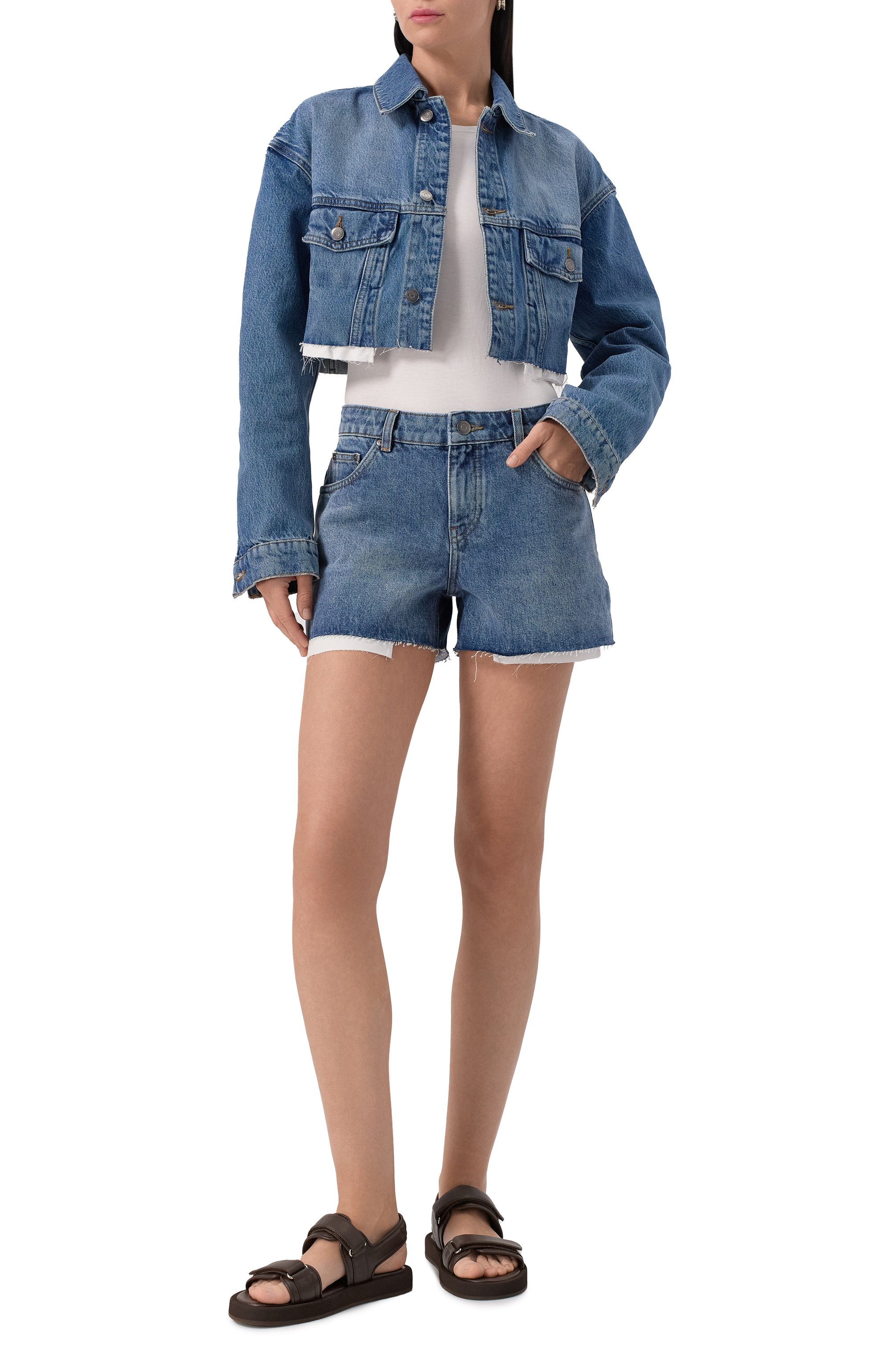 Джинсовые шорты 12 STOREEZ, арт. 131171, фото 2