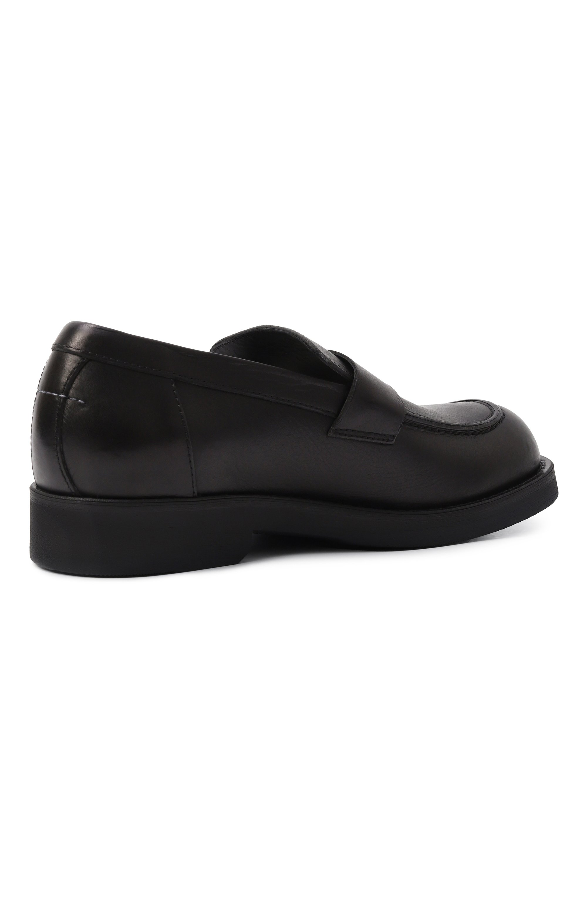 Кожаные лоферы city MM6, арт. SH1WR0006/P7431, фото 4