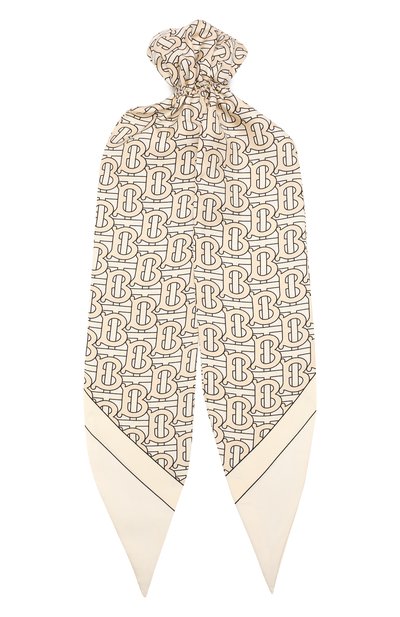 Шелковый платок для волос BURBERRY, арт. 8011111, фото 1