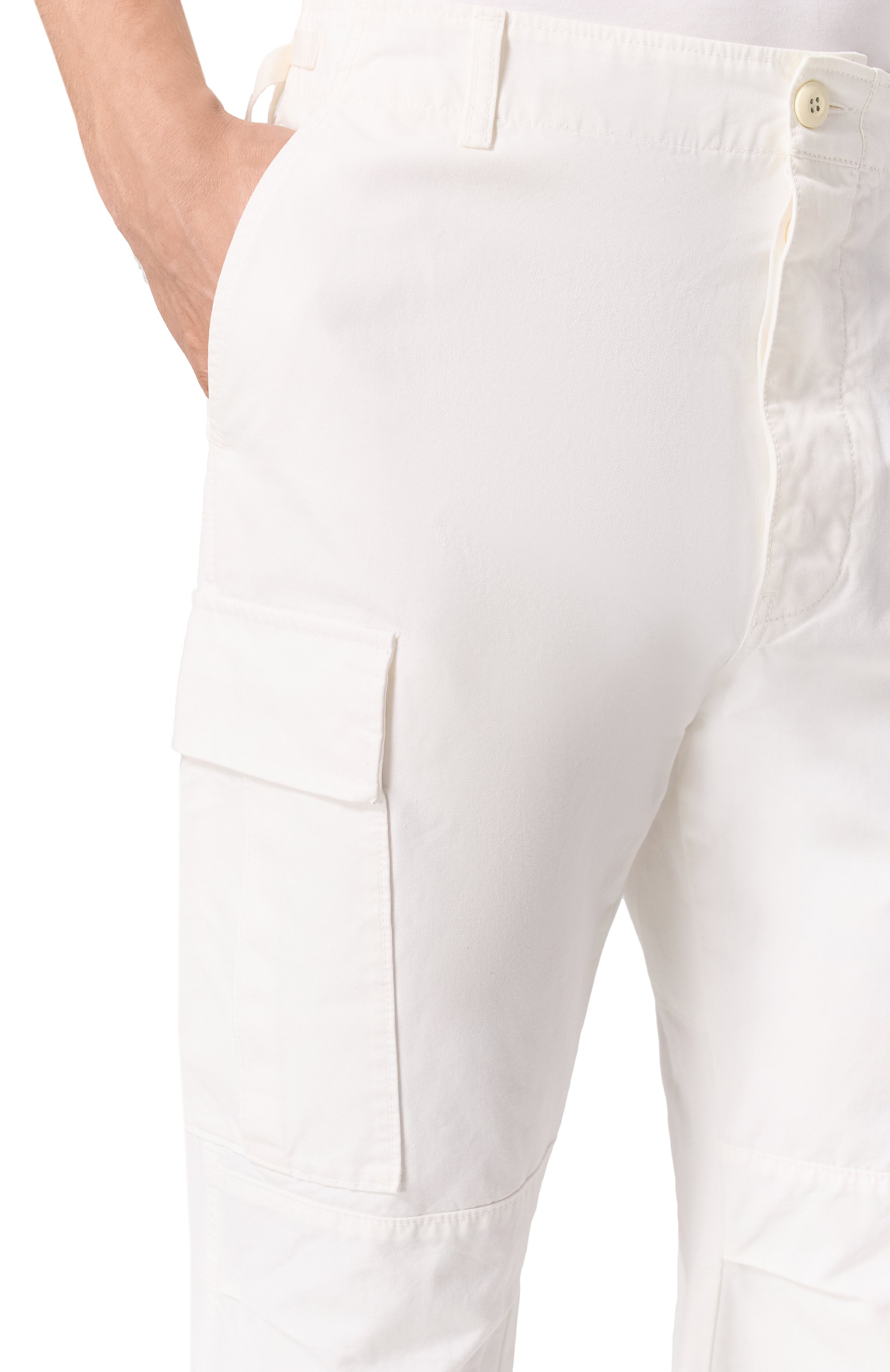 Хлопковые брюки-карго MM6, арт. SH2KA0032/S78548, фото 5