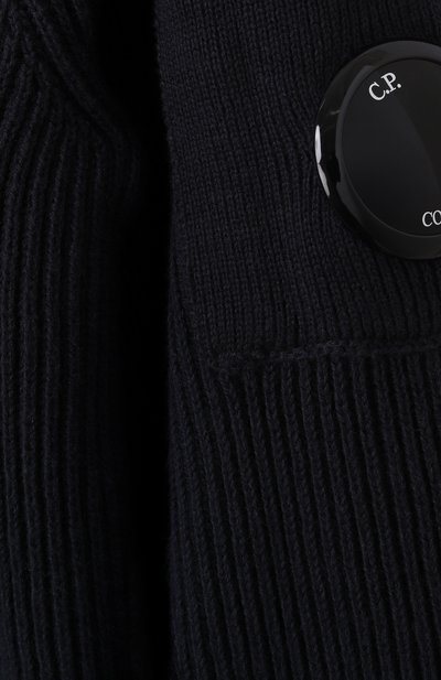 Хлопковый кардиган C.P. COMPANY, арт. CMW004/LHE03/4-8, фото 3