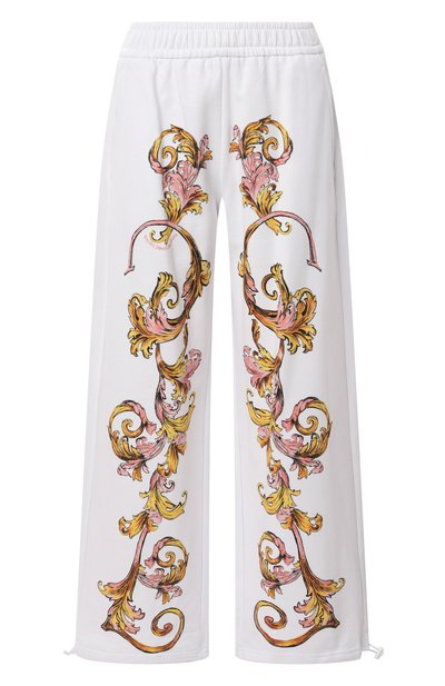 Женские хлопковые брюки VERSACE JEANS COUTURE, арт. 78HAA3P0/FS194