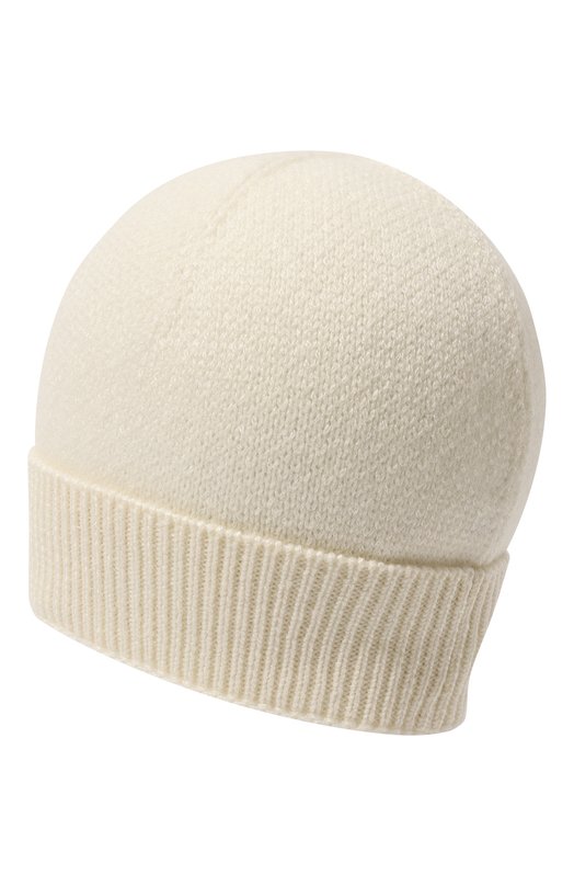 Шапка из кашемира и шелка Il Borgo Cashmere Кремовый, фото 2