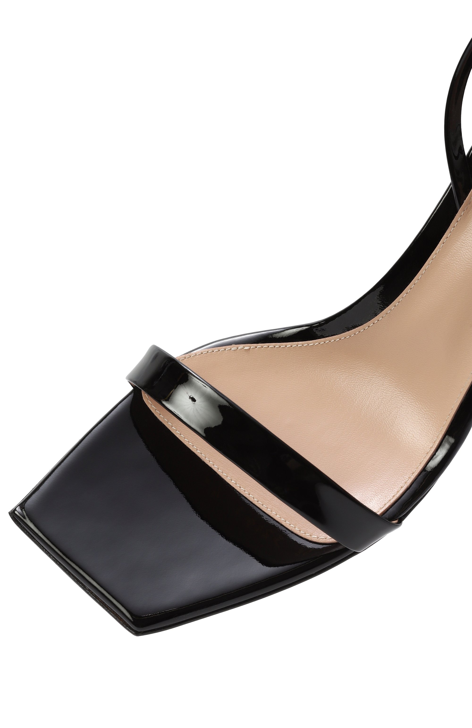 Лакированные босоножки ribbon kitten 55 GIANVITO ROSSI, арт. G32091.55RIC.VERNER0, фото 7