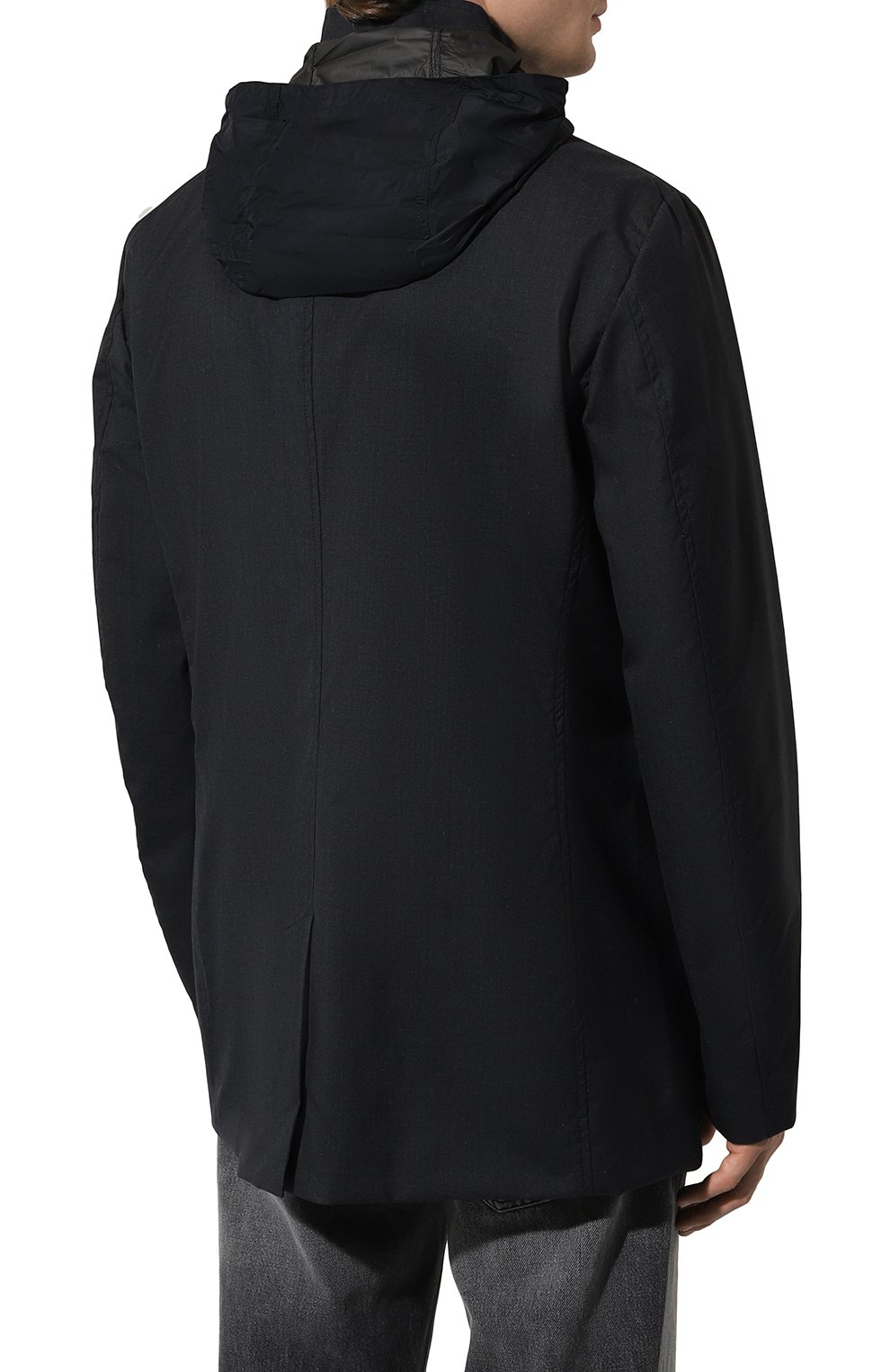 Плащ bernini-l из шерсти и шелка MOORER, арт. NINREB-L5, фото 6