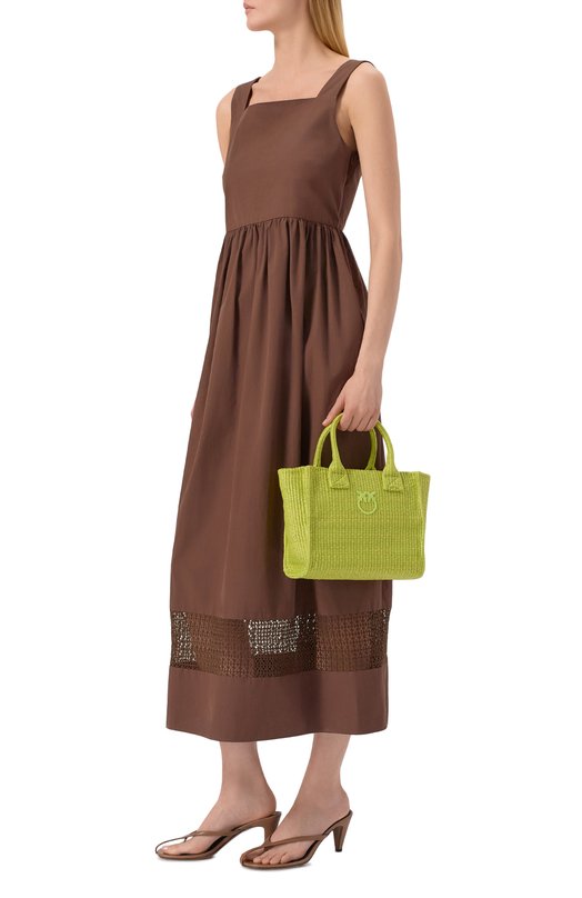 Сумка Beach small Pinko 106832/A39Y Зелёный  106832/A39Y Фото 3