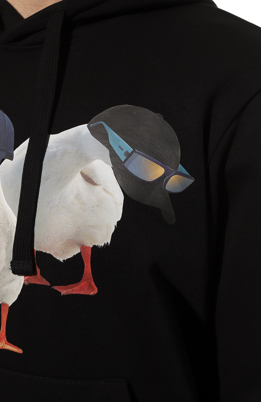 Хлопковое худи HUGO, арт. 50491828, фото 5