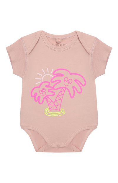 Комплект из хлопкового комбинезона и боди STELLA MCCARTNEY, арт. 547766/SMJG1, фото 4
