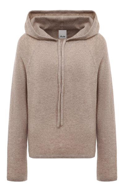 Женский худи из шерсти и кашемира ALLUDE, арт. 245/17702